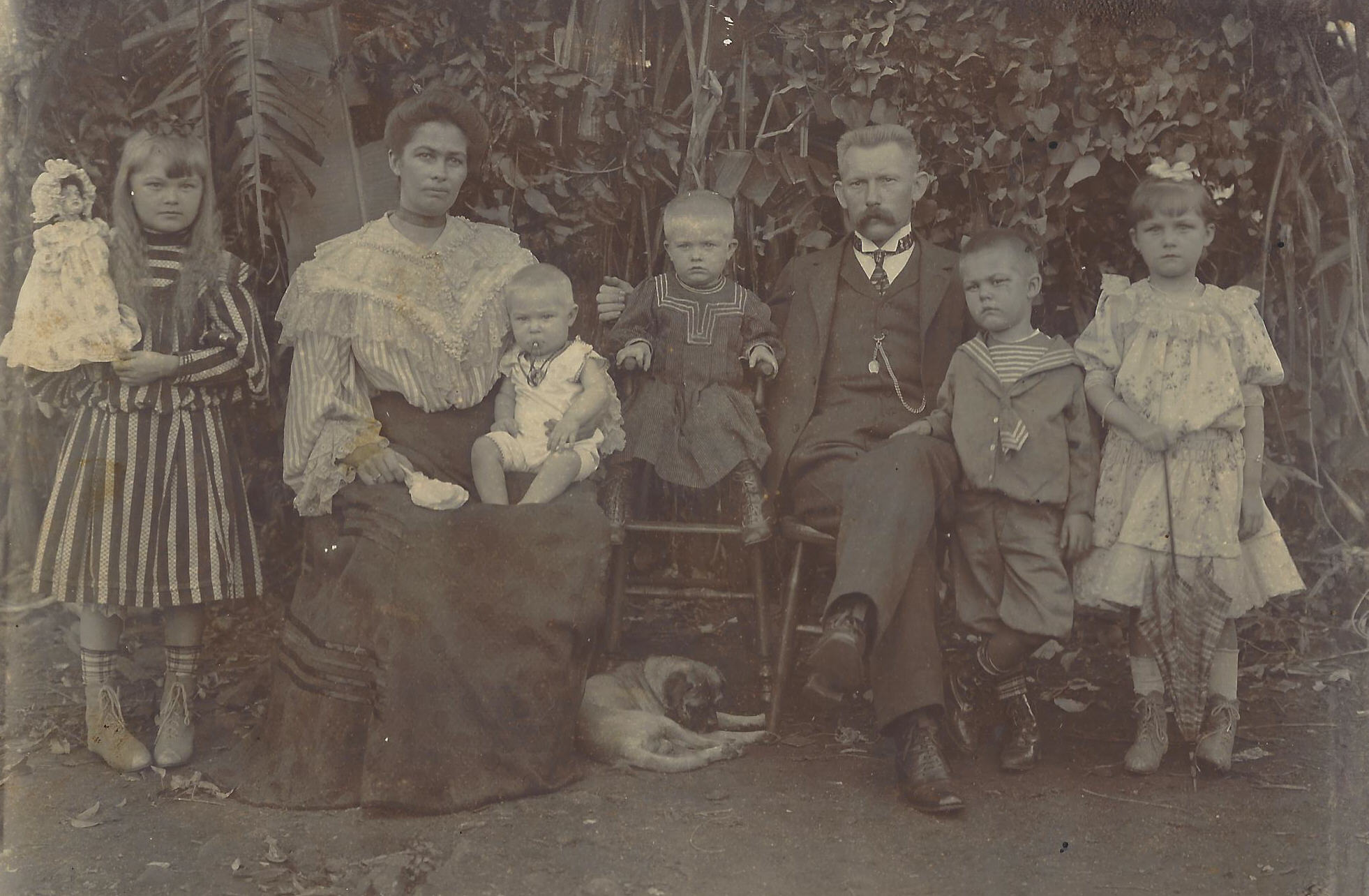 Familie Hamann-Friedrich 1881 in Brasilien
